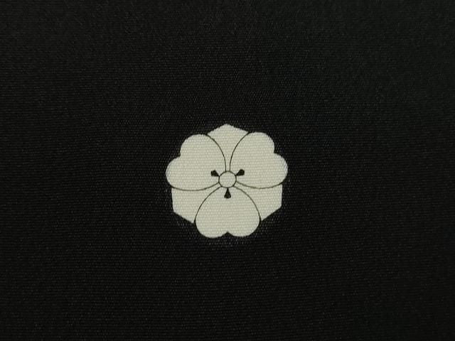 平和屋着物■豪華黒留袖 友禅 作家物 風景花文 正絹 逸品 DABL3017qa