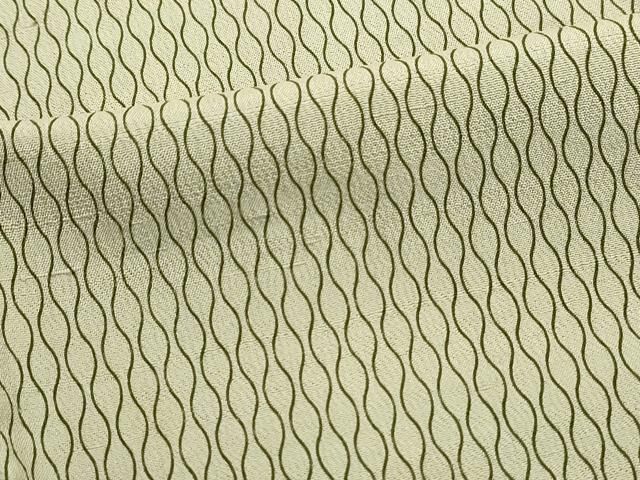 平和屋着物■上質な小紋 紬地 立涌文 正絹 逸品 DABL3019qa