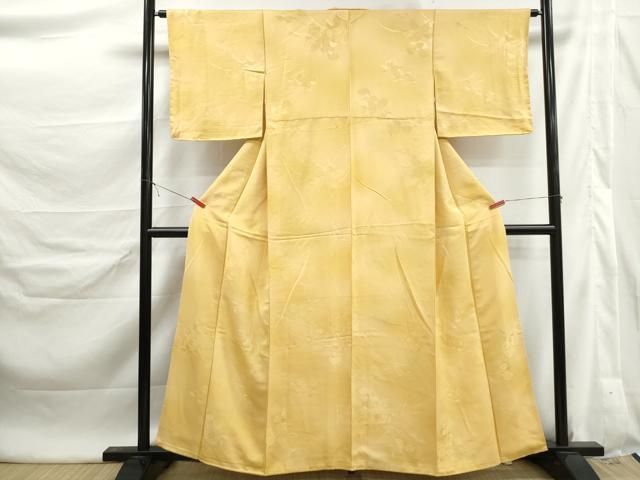 平和屋着物■上質な小紋 草花地紋 暈し染め 正絹 逸品 DABL3038qa