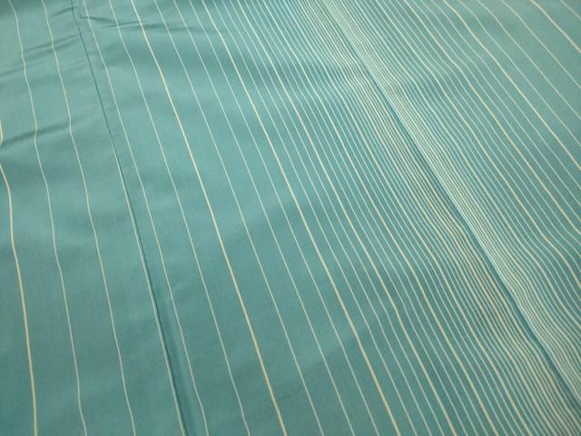 平和屋着物■訪問着 紬地 間道 暈し染め ロング丈 正絹 逸品 DABL3045qa