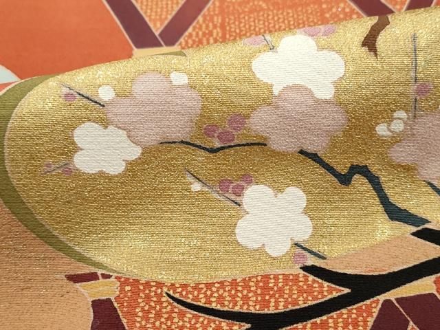 平和屋着物■豪華黒留袖 作家物 籬笠松文 金彩 正絹 逸品 DABL3118qa