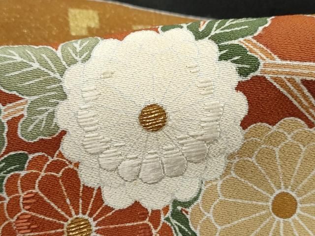 平和屋着物■豪華黒留袖 作家物 刺繍 地紙花松文 暈し染め 金彩 正絹 逸品 DABL3148qa