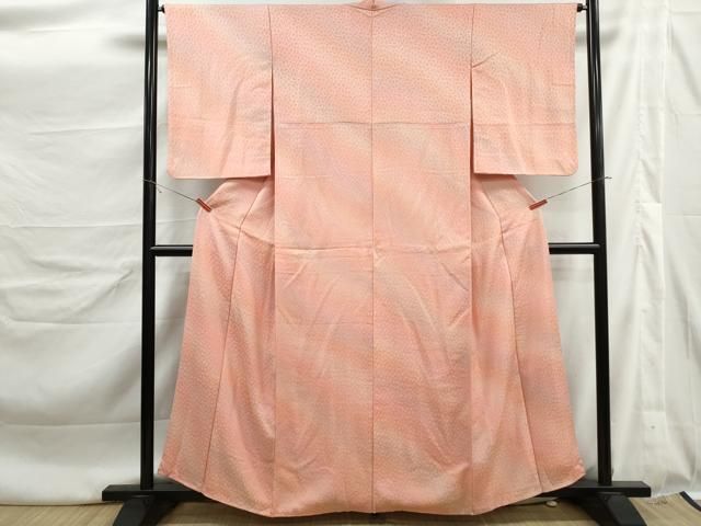 平和屋着物■上質な小紋 霞文 暈し染め 正絹 逸品 DABL3154qa