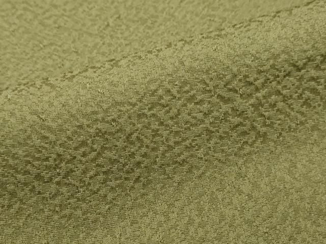 平和屋着物■上質な色無地 霞地紋 根岸色 正絹 逸品 未使用 DABL3198qa