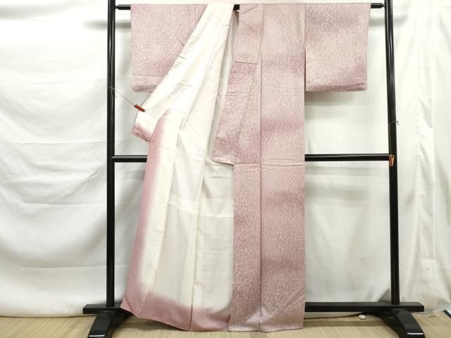 平和屋着物■上質な小紋 霞文 暈し染め 正絹 逸品 DABL3201qa
