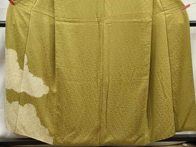 平和屋着物■訪問着 総絞り 楓地紋 鹿の子 正絹 逸品 DABL3237qa