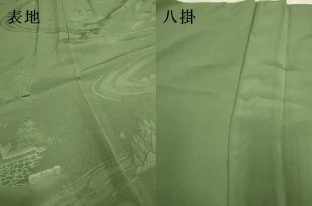 平和屋着物●訪問着 京洛絵図 正絹 逸品 DABL3531du