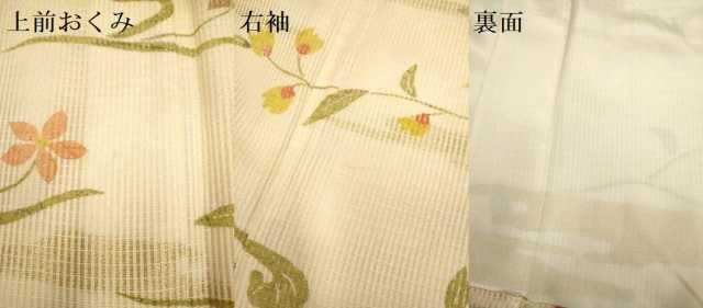 平和屋着物●訪問着 花鳥文 暈し染め 正絹 逸品 DABL3664du