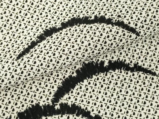 平和屋着物▽小紋 単衣 雪芝文 洗える着物 DABL4037cd