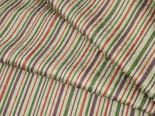 平和屋着物▽上質な小紋 単衣 間道 正絹 逸品 DABL4046cd