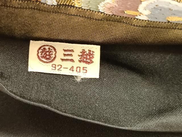 平和屋本店▼六通柄袋帯 伝承 名宝錦 西本願寺天井文様 本金箔 三越扱い 正絹 逸品 DABL7874sf
