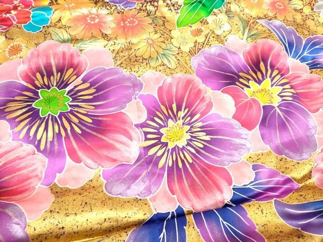 平和屋本店●色打掛 お引きずり 和装 婚礼 結婚式 花嫁 神社挙式 飛鶴花文 暈し染め 金彩 逸品 DABM1753cd