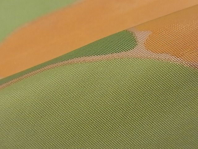 平和屋着物■六通柄本袋帯 エ霞遠山文 逸品 dy4781