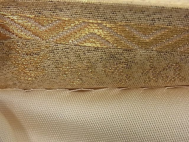 平和屋着物■六通柄袋帯 華重ね 錦彩つづれ 金糸 逸品 dy5947