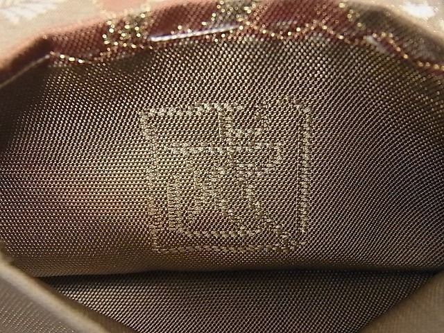 平和屋本店■極上 人間国宝 北村武資 経錦 六通柄袋帯 草花 金糸 逸品 DZAA0008kh4 - 平和屋