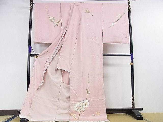 平和屋本店■極上 山口静樹 山口美術織物 訪問着 仮絵羽 駒刺繍 錦繍 御衣 金銀糸 冊子・箱付き 逸品 未使用 DZAA0091kh4 - 平和屋