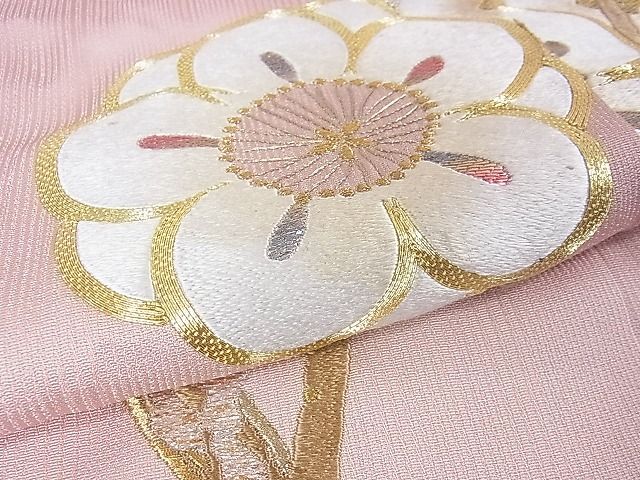 平和屋本店■極上 山口静樹 山口美術織物 訪問着 仮絵羽 駒刺繍 錦繍 御衣 金銀糸 冊子・箱付き 逸品 未使用 DZAA0091kh4 - 平和屋