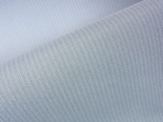 平和屋本店■極上 長羽織 スリーシーズン 春夏秋 塵除け 紗 縞 秘色色×水色 逸品 未使用 DZAA0814kh4 - 平和屋