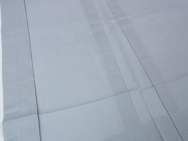 平和屋本店■極上 長羽織 スリーシーズン 春夏秋 塵除け 紗 縞 秘色色×水色 逸品 未使用 DZAA0814kh4 - 平和屋