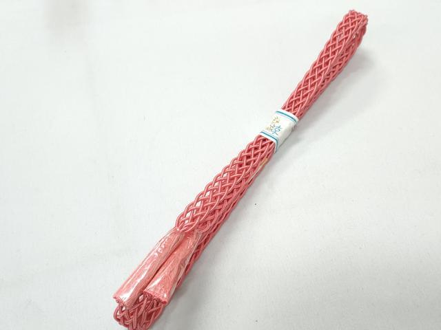平和屋本店*夏物 和装小物 帯締め・帯揚げセット 絽 麻の葉地紋 逸品 未使用 DZAA10265kh4