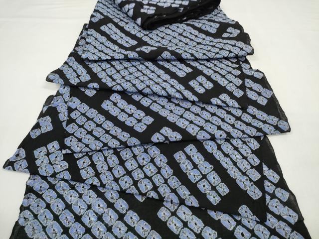 平和屋本店■夏物 浴衣 有松鳴海絞り 反物 着尺 綿 逸品 未使用 DZAA10297kh5 - 平和屋