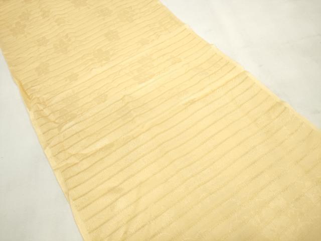 平和屋本店*夏物 和装小物 帯締め・帯揚げセット 絽 芝花地紋 逸品 未使用 DZAA10341kh5