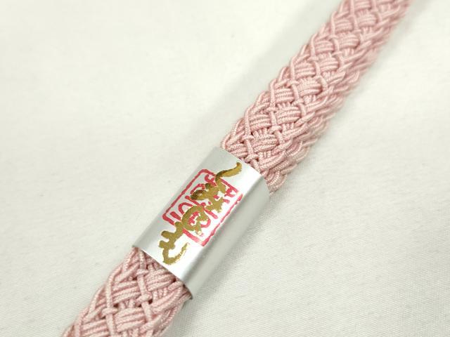 平和屋本店■夏物 和装小物 帯締め・帯揚げセット 絽 舞蝶文 暈し染め くみひも 逸品 未使用 DZAA10364kh5