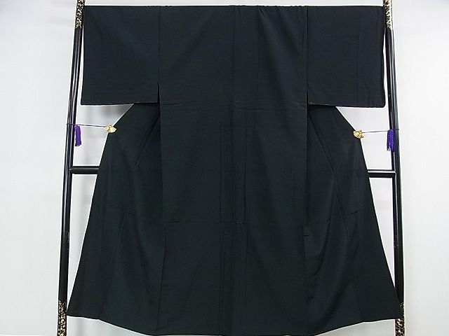 平和屋本店■極上 男性 お召 単衣 アンサンブル キングサイズ 褐返色×柳茶色 三越扱い 逸品 未使用 DZAA1036kh4 - 平和屋