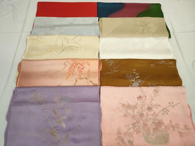 平和屋本店■和装小物 帯揚げ10枚 逸品 未使用 DZAA10373kh5