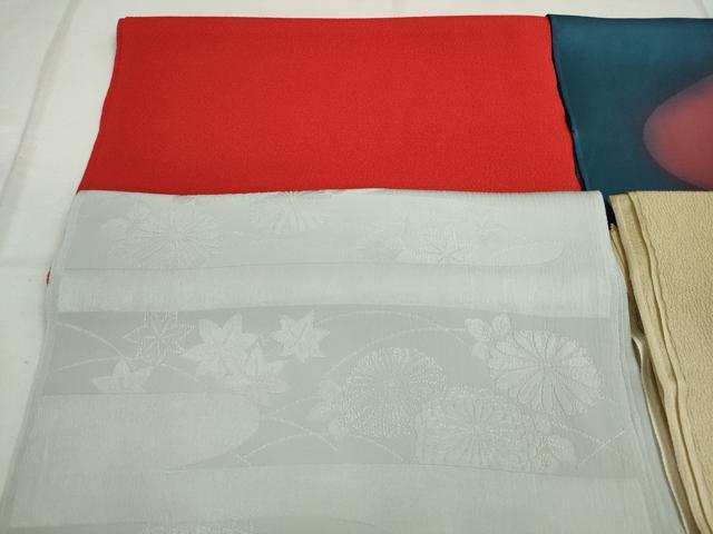 平和屋本店■和装小物 帯揚げ10枚 逸品 未使用 DZAA10373kh5