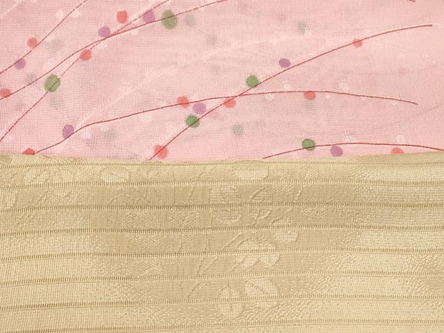 平和屋本店■夏物 和装小物 帯揚げ10枚 逸品 未使用 DZAA10710kh5