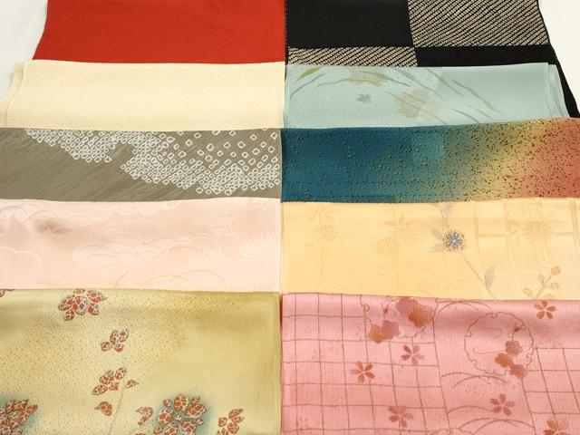 平和屋本店■和装小物 帯揚げ10枚 逸品 未使用 DZAA10806kh5