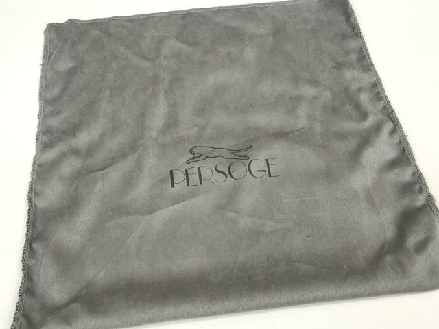 平和屋本店●PERSOGE ペルソージ ハンドバッグ 真珠 パール 真珠光沢 ショルダー紐・箱・保存袋・宝石鑑別書付き 逸品 未使用 DZAA10820kh5