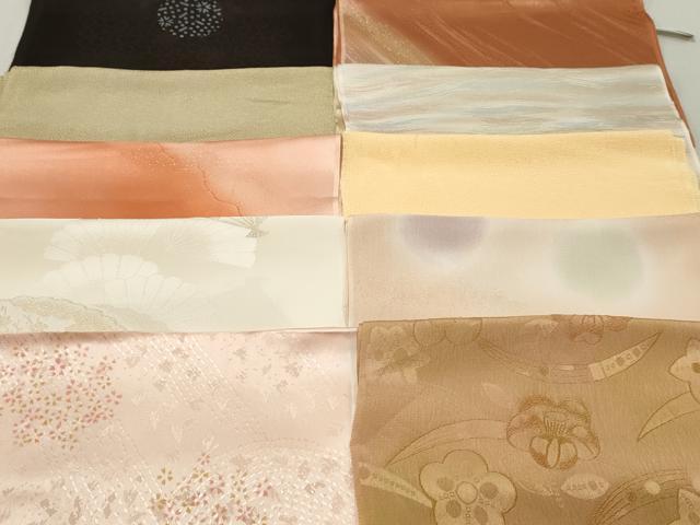 平和屋本店■和装小物 帯揚げ10枚 逸品 未使用 DZAA10927kh5