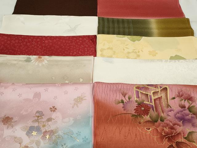平和屋着物★和装小物　帯揚げ10枚　正絹　逸品　DAAV8179by 平和屋着物☆和装小物 帯揚げ10枚 正絹 逸品 DAAV8179by 平和屋着物☆