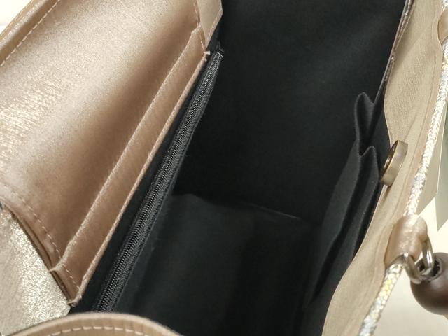 平和屋本店●和装小物 和装バッグ ハンドバッグ 組おりの美 金糸 逸品 未使用 DZAA10973kh5