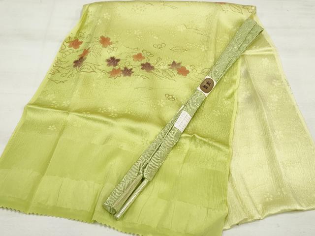 平和屋本店■和装小物 帯締め・帯揚げセット 逸品 未使用 DZAA11056kh5