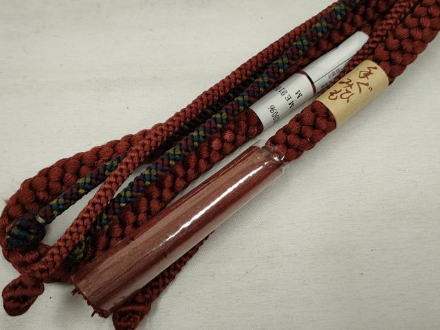 平和屋本店■和装小物 帯締め・帯揚げセット 逸品 未使用 DZAA11066kh5