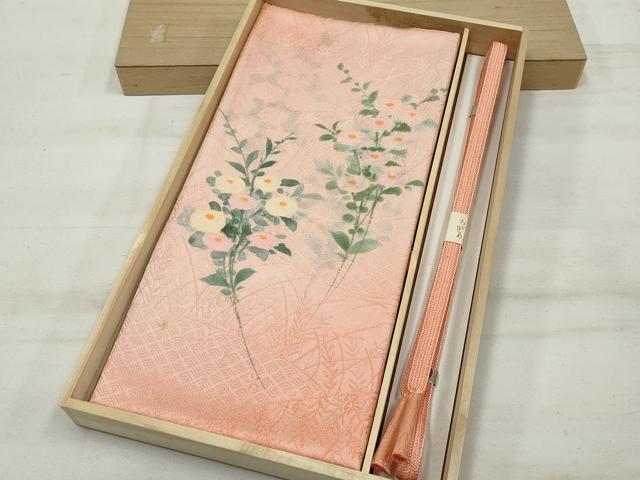 平和屋本店●和装小物 帯締め・帯揚げセット 逸品 未使用 DZAA11070kh5