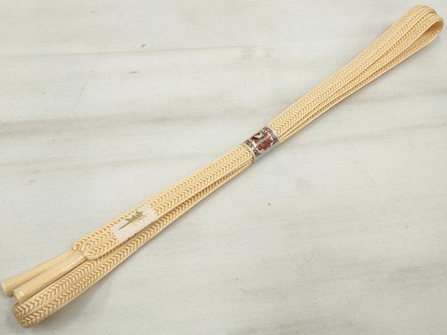 平和屋本店■和装小物 帯締め・帯揚げセット 逸品 未使用 DZAA11078kh5