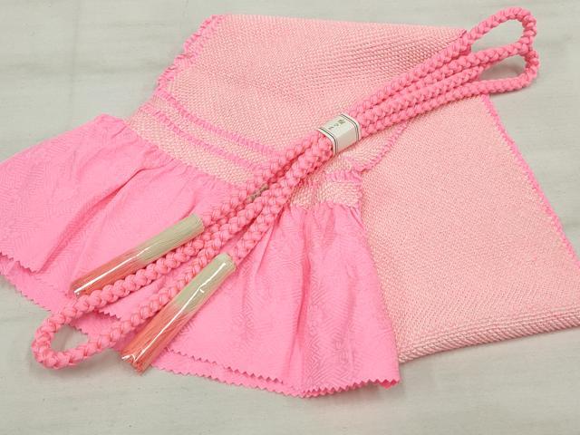 平和屋本店●和装小物 帯締め・帯揚げセット 逸品 未使用 DZAA11080kh5