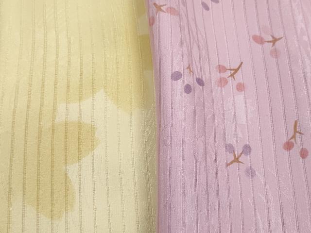 平和屋本店*夏物 和装小物 帯揚げ5枚 正絹 逸品 未使用 DZAA11142kh5