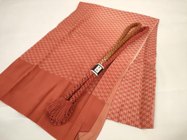 平和屋本店●和装小物 帯締め・帯揚げセット 逸品 未使用 DZAA11445kh5