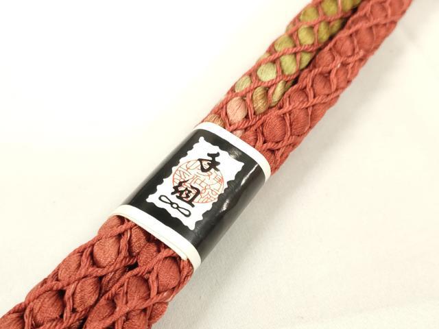 平和屋本店●和装小物 帯締め・帯揚げセット 逸品 未使用 DZAA11445kh5
