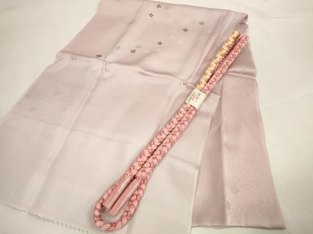 平和屋本店■和装小物 帯締め・帯揚げセット 逸品 未使用 DZAA11457kh5