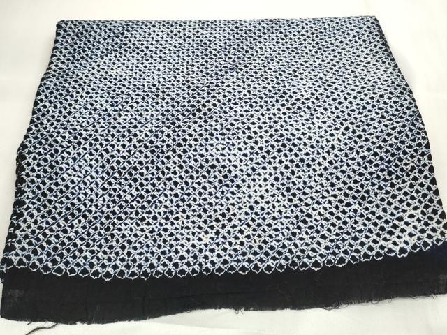 平和屋本店∴極上 夏物 浴衣 有松鳴海絞り 反物 着尺 三浦絞り 綿 逸品 未使用 DZAA11568kh6