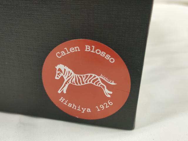 平和屋着物●極上 和装小物 菱屋 Calen Blosso カレンブロッソ カフェ草履 箱付き Мサイズ 24.0cm 逸品 未使用 DZAA11741kh6