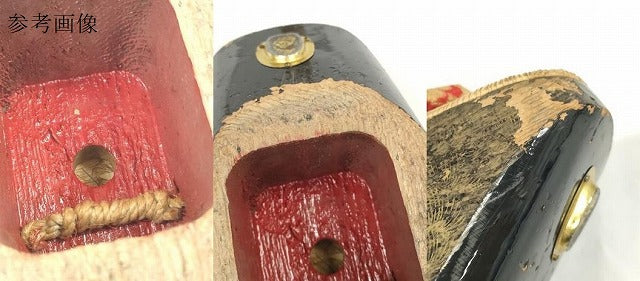 平和屋着物●極上 和装小物 ぽっくり下駄 こっぽり・おこぼ下駄 畳表 金蒔絵 鶴梅松文 20cm 逸品 DZAA11772kh6