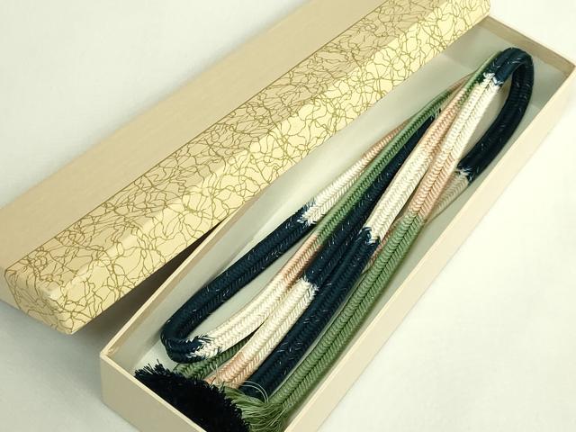 平和屋着物●極上 有職組紐道明 帯締め 冠組 金糸 宮内庁御用 国立博物館御用 東京芸術大学御用 逸品 DZAA11795kh6