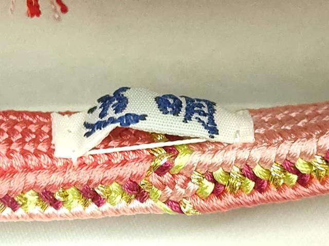 平和屋本店●希少 有職組紐道明 帯締め 四間二枚組 志保 宮内庁御用 国立博物館御用 東京芸術大学御用 逸品 未使用 DZAA11819kh6